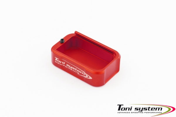 Tanfoglio alu stopka magazynka for Large Frame | +2 naboje - Czerwony - Ubitzu