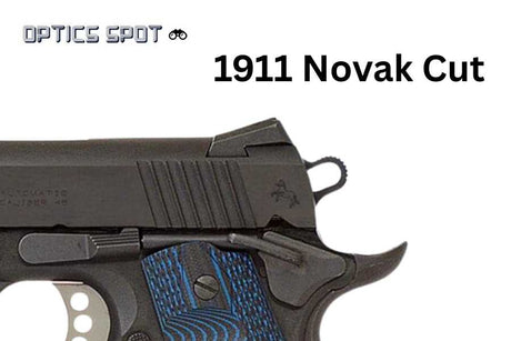 1911 [Novak Cut] adjustable sights | white dots - Ubitzu