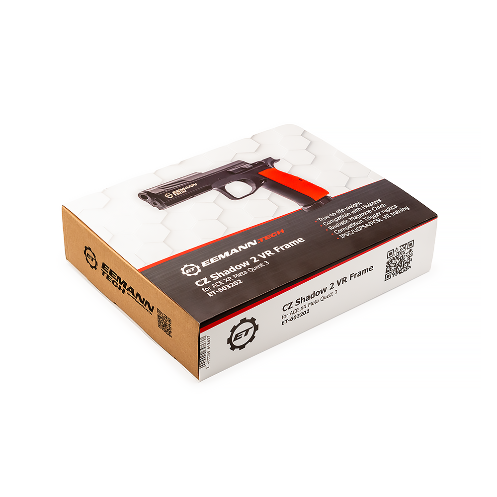 CZ Shadow 2 VR training frame | ACE XR Meta Quest 3 - Ubitzu