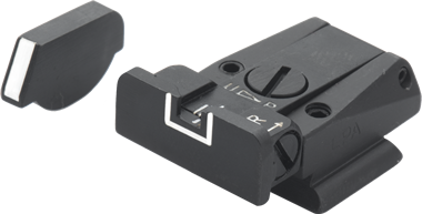Ruger [P90 P91 P93 P94 P95 P97] regulowane przyrządy celownicze | białe linie - Ubitzu