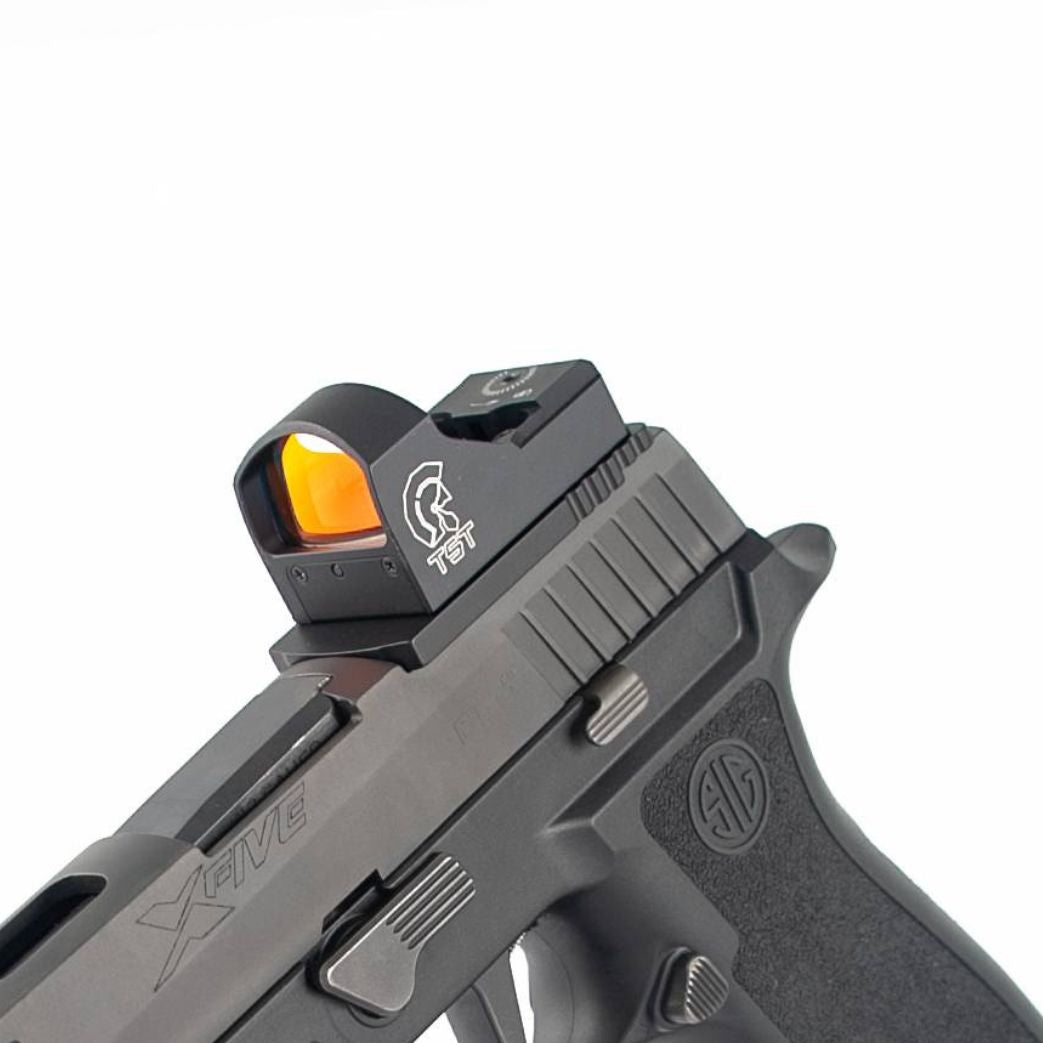 Sig P320 [models with removable rear sight] Optics Ready plate | type I [RMR RMSc & DPP footprint] - Ubitzu