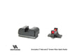Sig P365 co-witness sights | fiber optic - Ubitzu