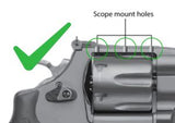 Smith & Wesson rewolwer [686 629 19 66 586 & other] regulowana szczerbinka | blank - Ubitzu