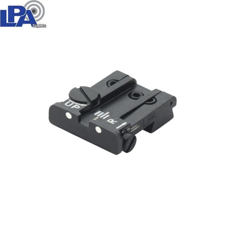 Tanfoglio Limited EAA Witness IWI Jericho Springfield P9 adjustable rear sight [9.5 mm] | white dots - Ubitzu