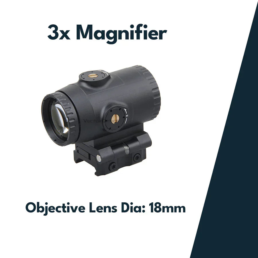 Vector Optics Paragon 3x18 Magnifier Micro - Ubitzu
