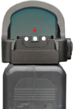 Walther PDP semi-adjustable co-witness sights | white dots - Ubitzu