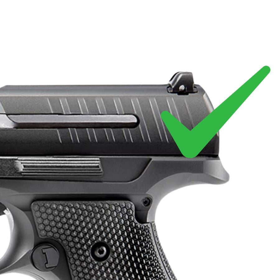 Walther [PPQ P99 Creed PPX & PPS] adjustable sights | luminescent dots - Ubitzu